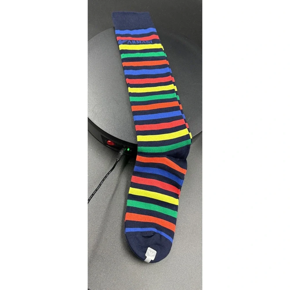 Emporio Armani Socks set, 2 pairs, Men's colorful socks, one size fits all,  box